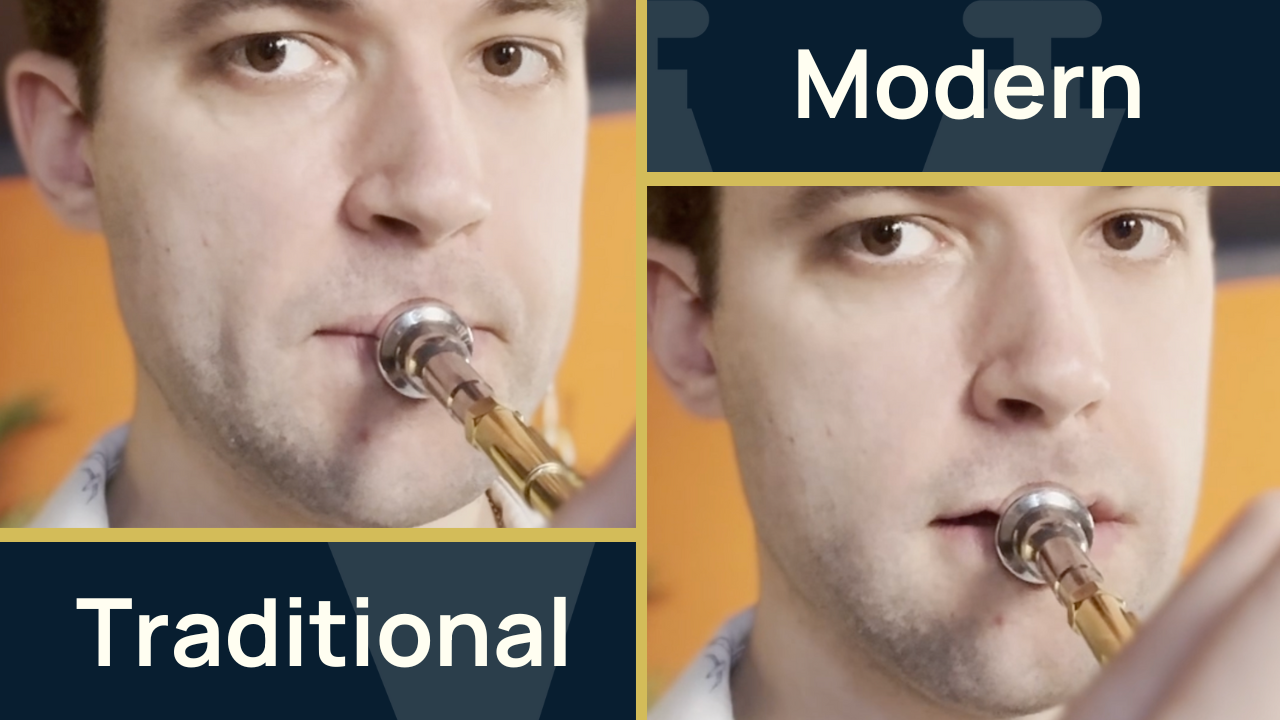 Traditional vs Modern Embouchure approach