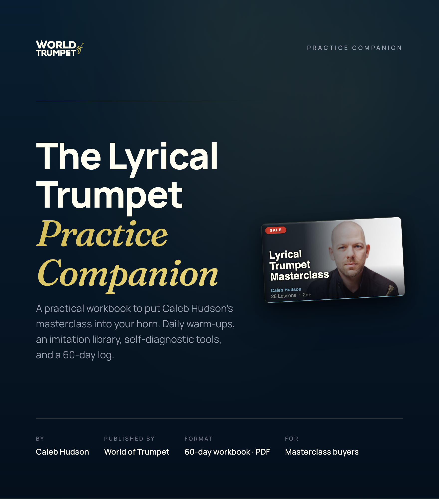 The Lyrical Trumpet Practice Companion